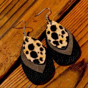 Tear drop earrings